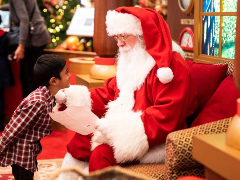 Los mejores lugares para ver a Santa Claus estas Navidades