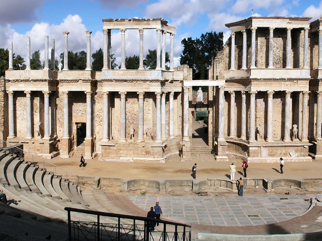 Teatro Romano en Mérida / Foto: Xauxa (Wikimedia Commons)