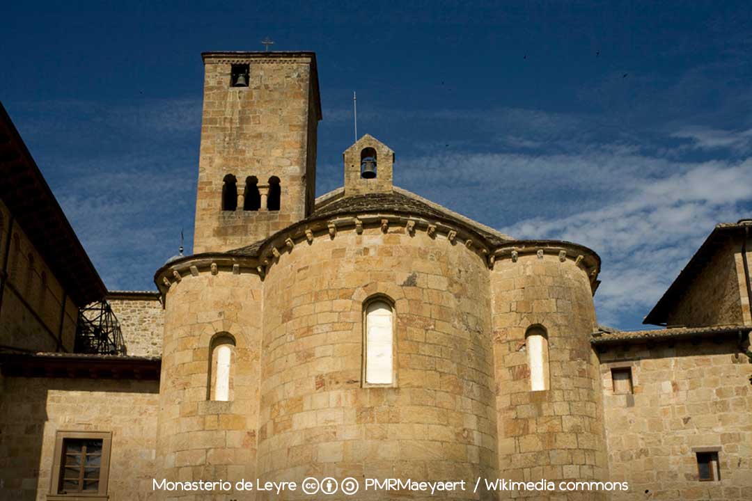 Monasterio de Leyre / Foto: MRMaeyaert [CC-BY-SA-3.0] Wikimedia Commons