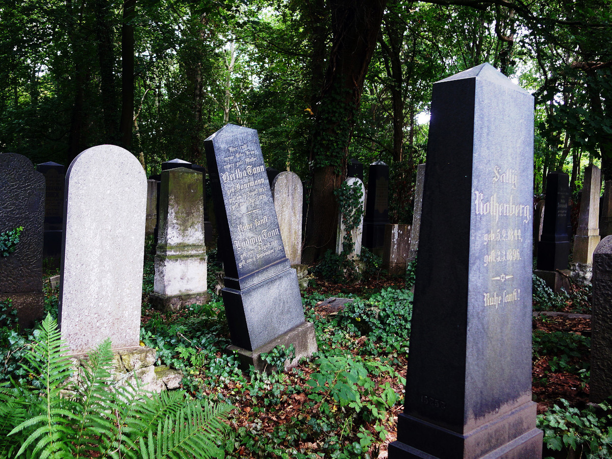 Cementerio judío Weissensee, Berlín. Foto: [CC BY-SA] Wikimedia Commons
